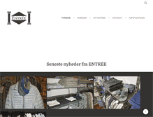 Tablet Screenshot of entree-skaade.dk